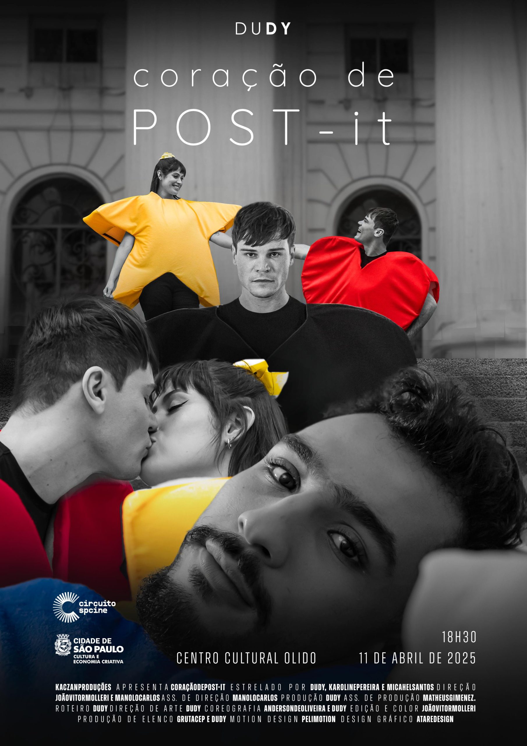 Coração de Post It