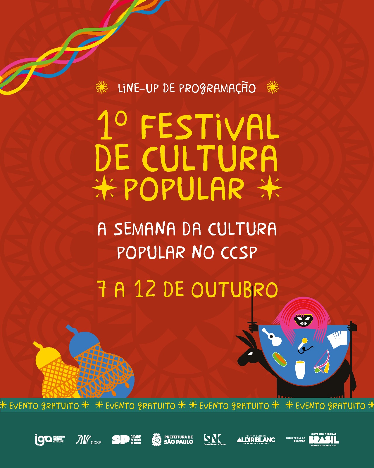 01° FESTIVAL DE CULTURA POPULAR DE SÃO PAULO: Tico-tico no Fubá