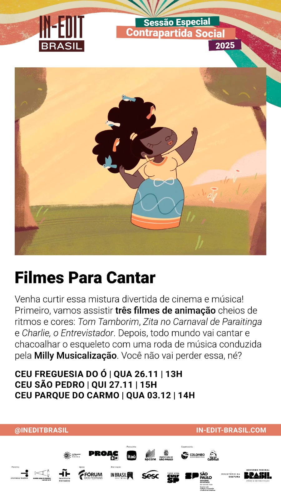 Filmes para Cantar + Oficina