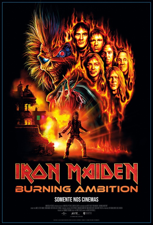 DIA DO METAL: Iron Maiden: Burning Ambition